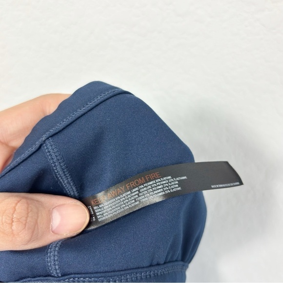 FREE PEOPLE MOVEMENT BLUE ADJUSTABLE STRAP BRA WOMEN SIZE LARGE - Picture 2 of 5